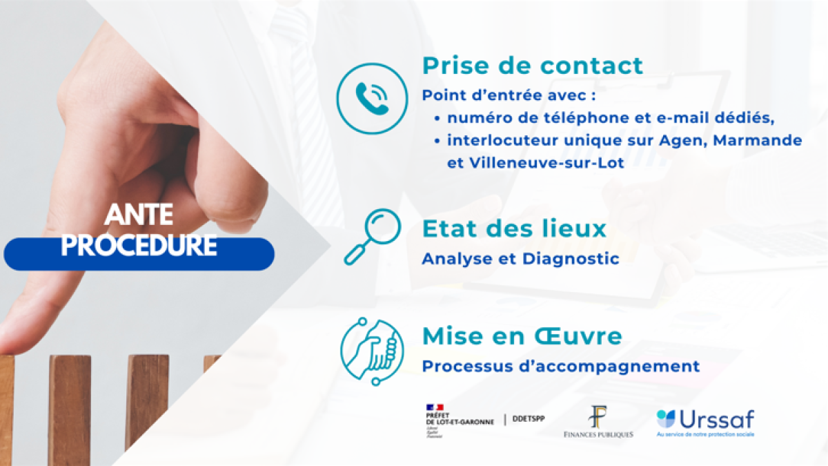 Ante procédure  Cellule de Crise CCI Lot-et-Garonne